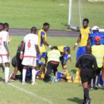 Gabonese footballer collapses and dies during league match
