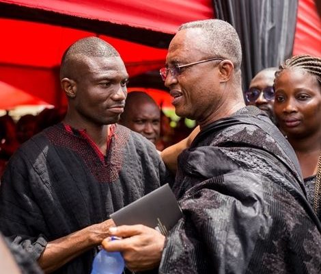 NPP sympathizes with Dominic Eduah as he buries Father