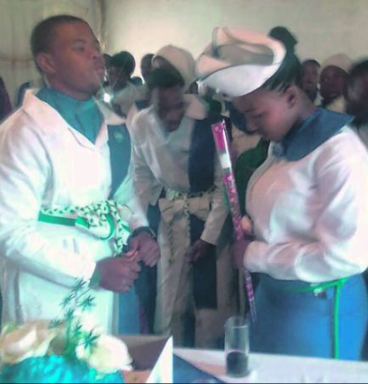 PHOTOS: Pastor's 16-year-old son gets married to his 15-year-old girlfriend