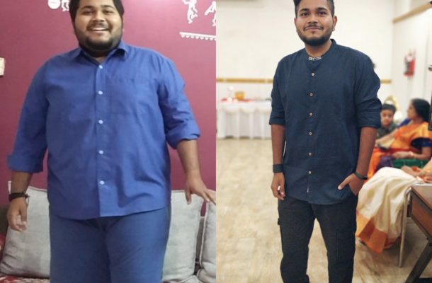 Weight loss: From a massive 130 kilos to 75 kilos, this guy is an INSPIRATION!