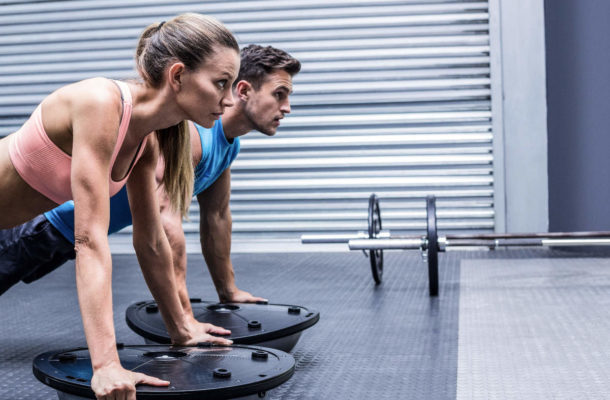 Weight loss: This 3-move bosu ball workout is SUPER intense