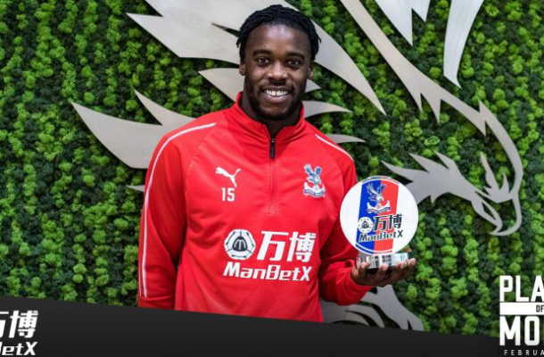 Jeffery Schlupp named Crystal Palace Player of the Month for February