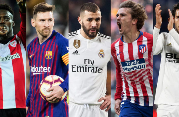 Quiz: Name the LaLiga Santander players with 3 goals and 3 assists in 2018-19