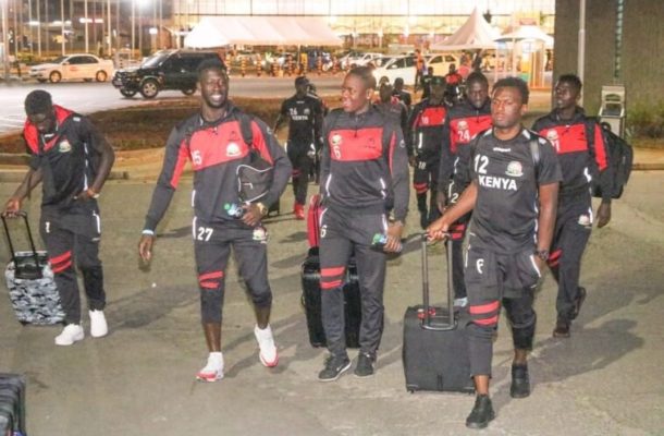 Harambee stars to arrive in Ghana today ahead of AFCON qualifier