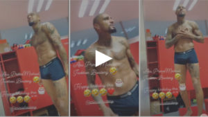 VIDEO: KP Boateng performs amazing rendition of Michael Jackson song in his underpants