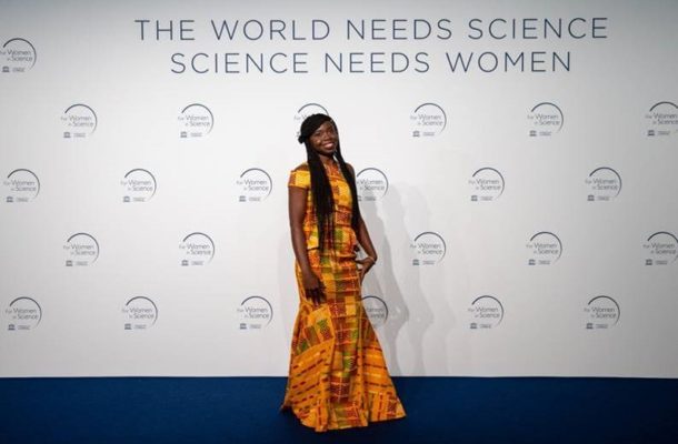 Ghanaian Scientist Dr Priscilla Mante receives L’Oréal-UNESCO Women in Science International Award