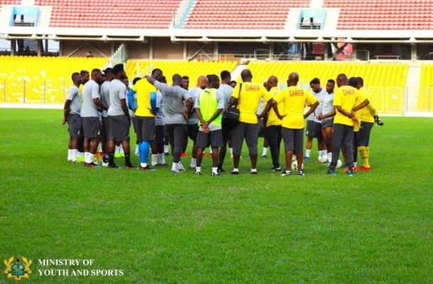 AFCON 2019 qualifier: Black Stars at full strength ahead of final training session
