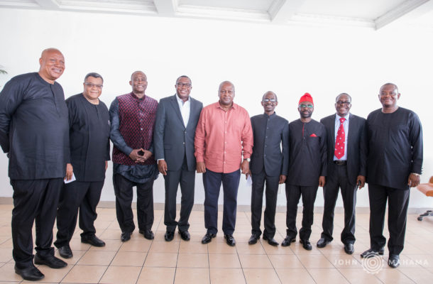 Mahama meets defeated aspirants; calls for united NDC to win 2020 elections