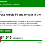 Brexit debate: Do petitions ever work?