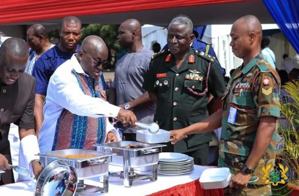 Gov't fully committed to the welfare of Armed Forces - Akufo-Addo