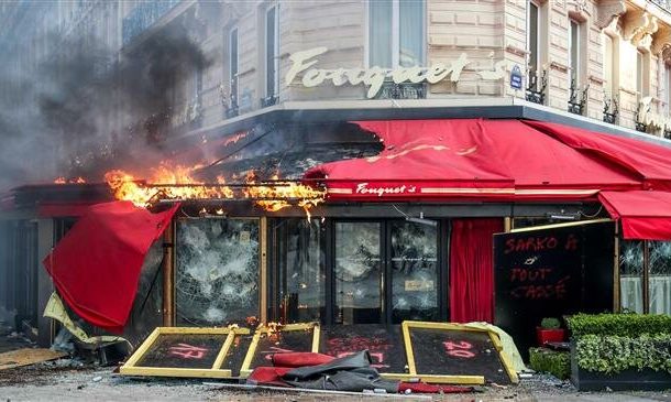 ‘Macron considers banning protests on Champs Elysees’