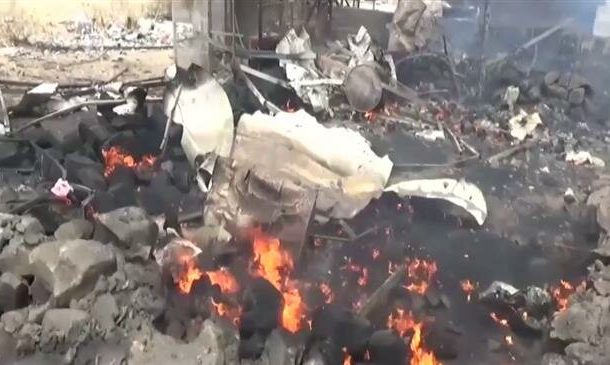Seven killed after missile hits Yemeni hospital