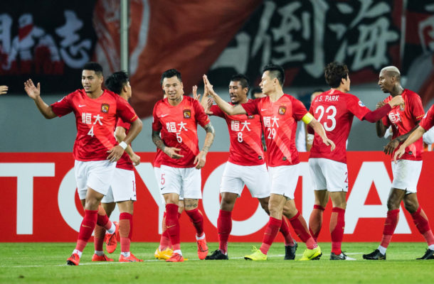 Group F: Guangzhou Evergrande FC (CHN) 2-0 Sanfrecce Hiroshima (JPN)