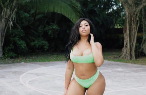 PHOTO: Jordyn Woods is all smiles as she poses in sexy swimsuit