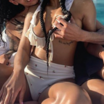Actress Keke Palmer's boyfriend shares loved-up photo of himself fondling her breast