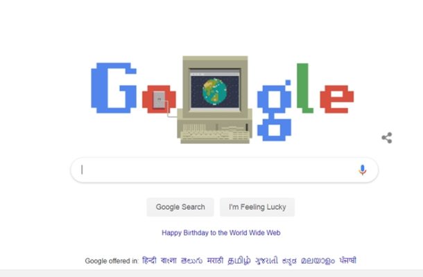Google celebrates 30 years of World Wide Web with new Doodle