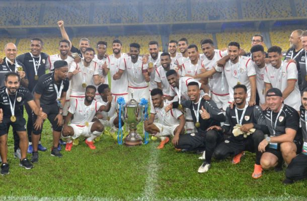Oman hold nerves to clinch 2019 Airmarine Cup