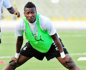 Asamoah Gyan laments poor weather in South Africa draw