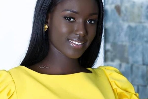 Miss Cote D'Ivoire stops the internet with her unique skin tone and beauty