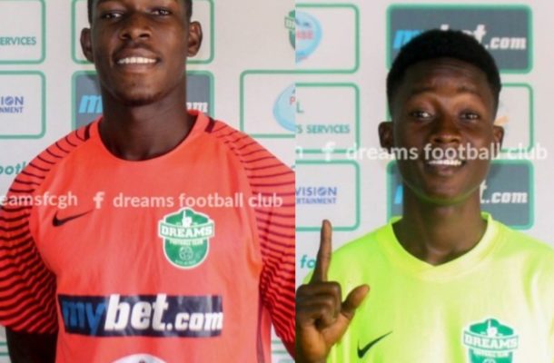 OFFICIAL: Agbasie, Doe join Dreams FC