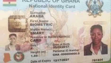 Ghana card to be used for SIM re-registration