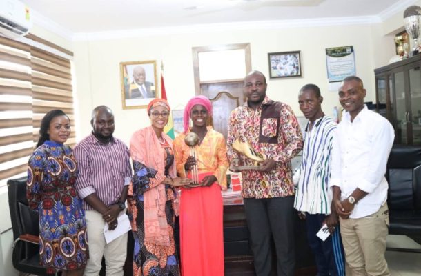 Government gives Mukarama Abdulai GHC30,000 for World Cup heroics