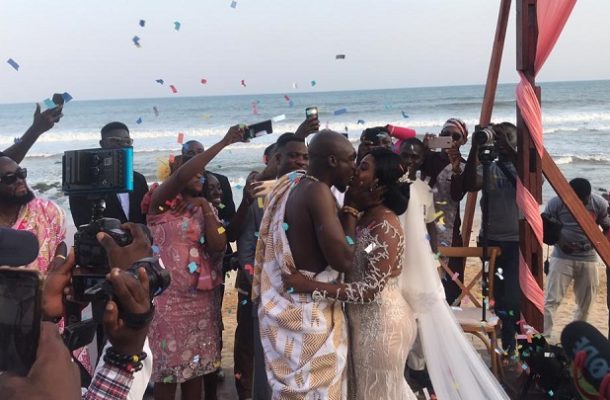 PHOTOS: Kofi Adjorlolo's ex fiancee and Peace FM's Eugene Nkansah officially married