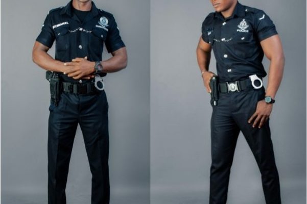 Ghana police officers resort to ‘neat dressing’ in restoration of lost dignity