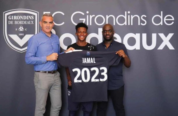 WAFA wizkid Jamal Haruna signs for Bordeaux in France