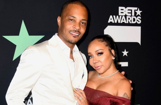 T.I. surprises Tiny with a glamorous birthday gift in her drink