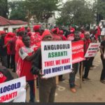 Retrenched workers of Anglogold Ashanti go on demonstration