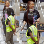 PHOTOS: Rihanna arrives in her hometown in Barbados for vacation