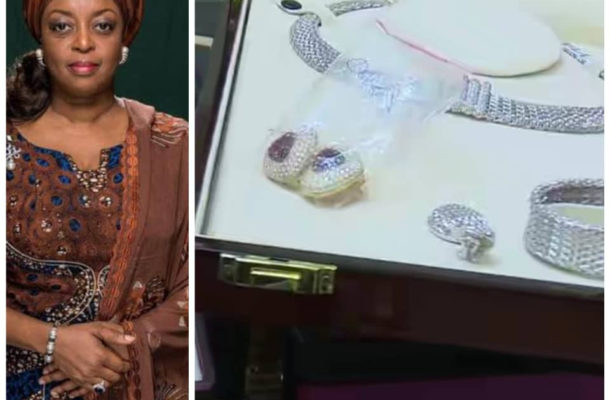 PHOTOS: EFCC seizes ex petroleum minister's jewelry, customized iPhone worth $40m
