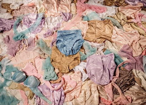 63 female panties discovered in a graveyard for 'money ritual' purpose