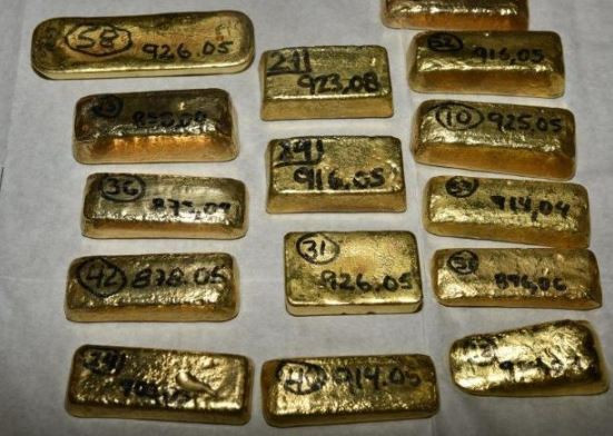 PHOTO: UK police seize $5M worth of gold at Heathrow Airport from notorious South American drug lord