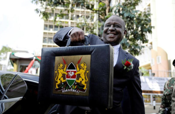 Kenya's finance minister, top officials arrested on corruption charges