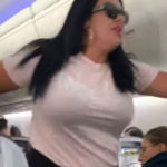 VIDEO: Woman assaults her boyfriend on plane for looking at other women