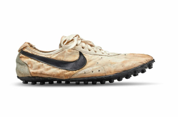 Nike's rare 'Moon Shoe' is sold for a record $437,500