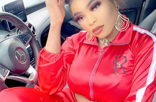 Bobrisky reacts to video of Nigerian youths staging a protest against him in Abuja