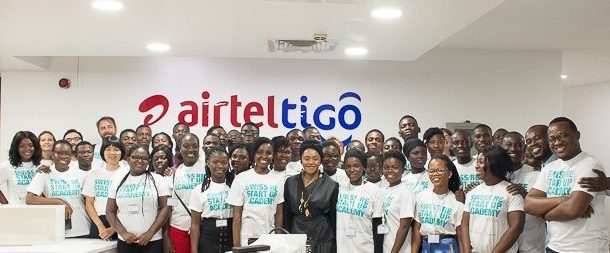 AirtelTigo trains 40 young aspiring entrepreneurs on technology
