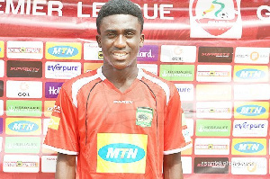 Kotoko youngster Douglas Ansah  confident of first team place despite new signings