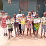 Ghana winger Samuel Owusu donates to kids in Adenta Amrahia