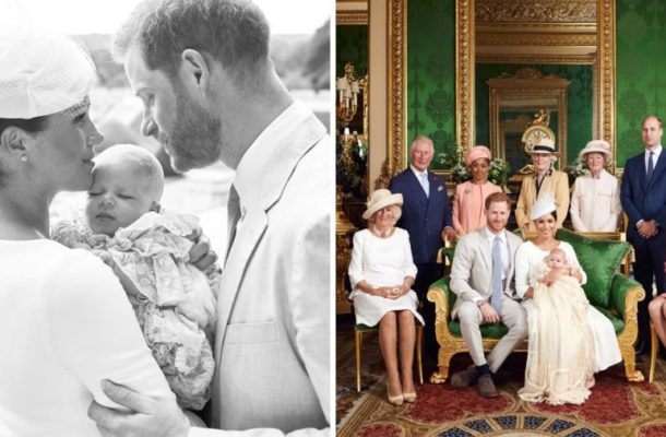 Archie christening photos: Meghan Markle and Prince Harry share official photos