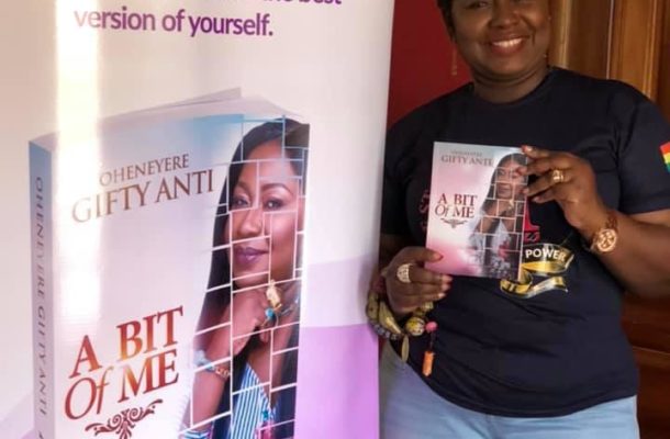 Gifty Anti launches first book