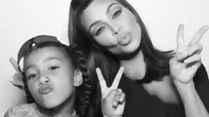 PHOTOS: Kim Kardashian pierces nose for 6 year old daughter, North West