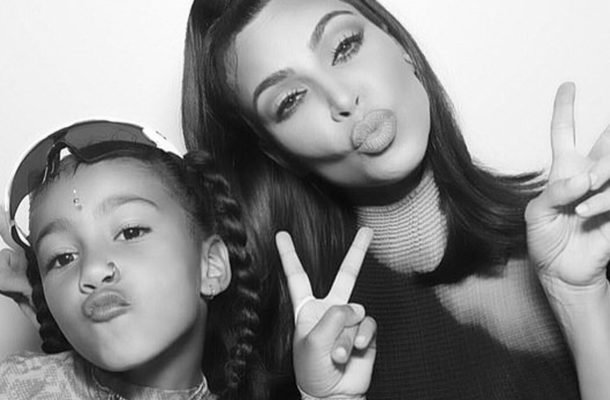 PHOTOS: Kim Kardashian pierces nose for 6 year old daughter, North West