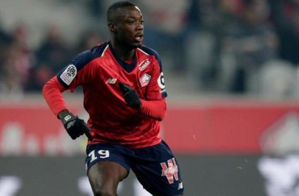Arsenal agree record breaking £72m deal for Lille winger Nicolas Pepe