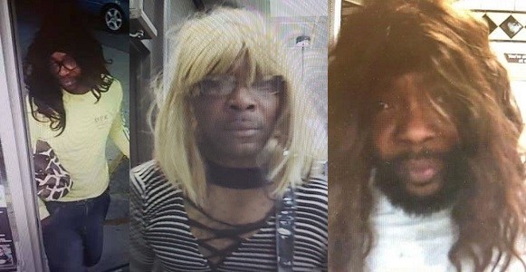 PHOTOS: Police on the hunt for wig-wearing serial robber
