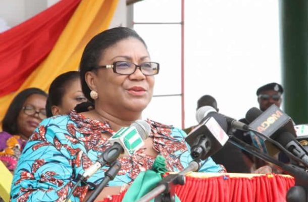 First Lady urges Ghanaians to improve gender balance in businesses