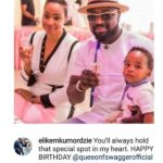 Elikem's sweet words to his ex wife on her birthday